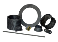 Composite bearings by Columbia Industrial Products, Eugene OR